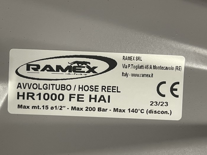 Барабан (катушка инерционная) RAMEX HR 1000 FE